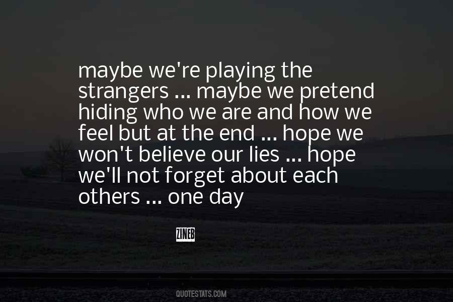 Each Others Quotes #1242025