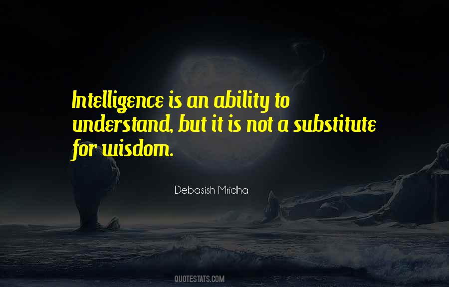Ability To Understand Quotes #1056084