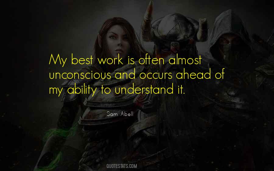 Ability To Understand Quotes #1754482