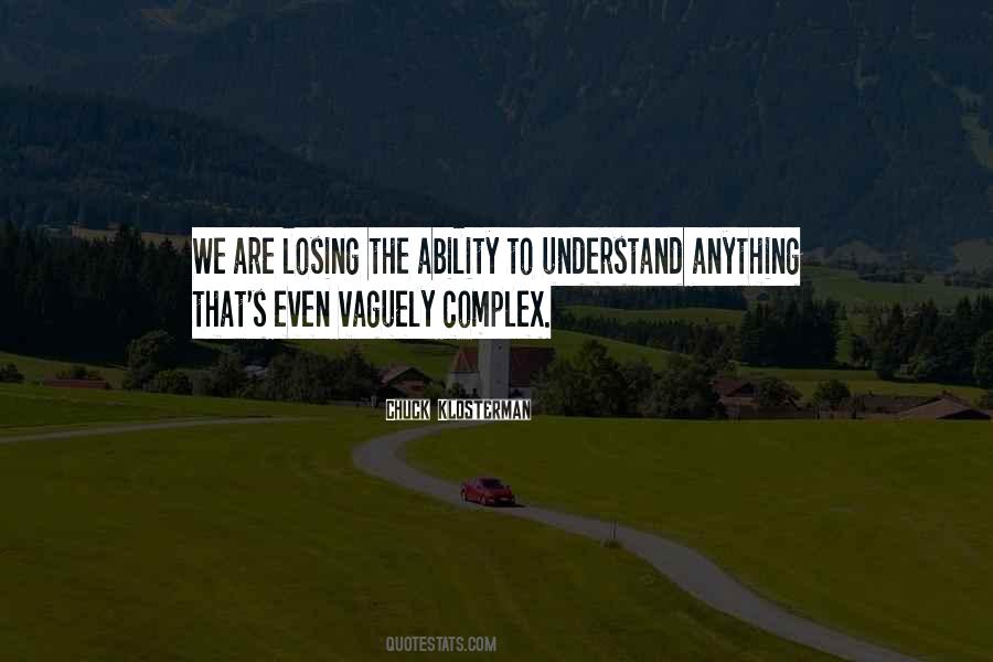 Ability To Understand Quotes #201507