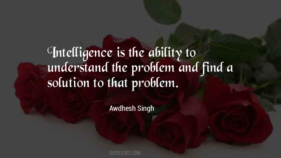 Ability To Understand Quotes #273485