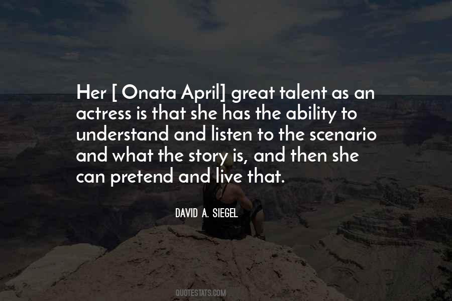 Ability To Understand Quotes #319437