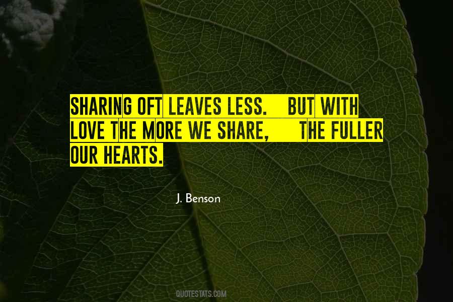 Love We Share Quotes #202473