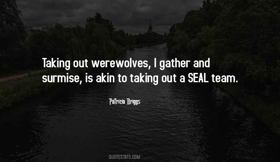 Quotes About Werewolves #1438792