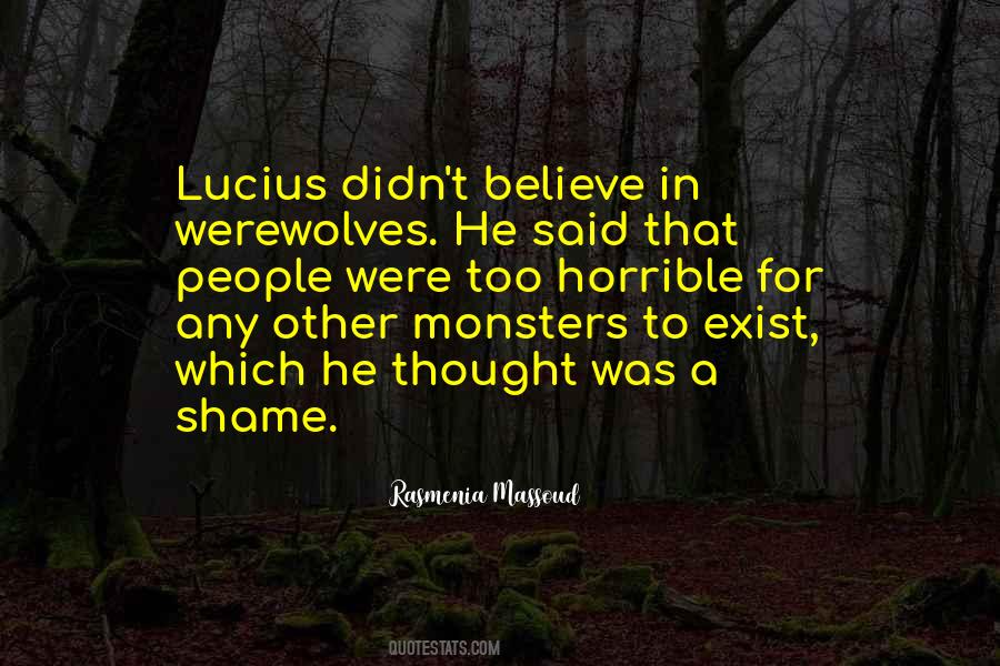 Quotes About Werewolves #432007