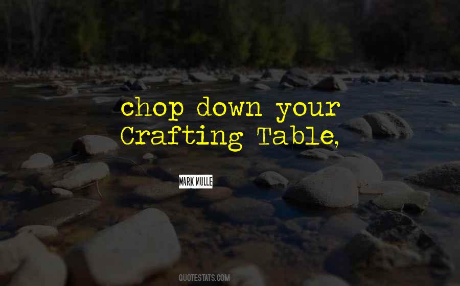 Quotes About Crafting #1449127