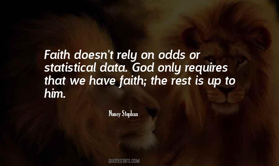 Quotes About Odds #1388491