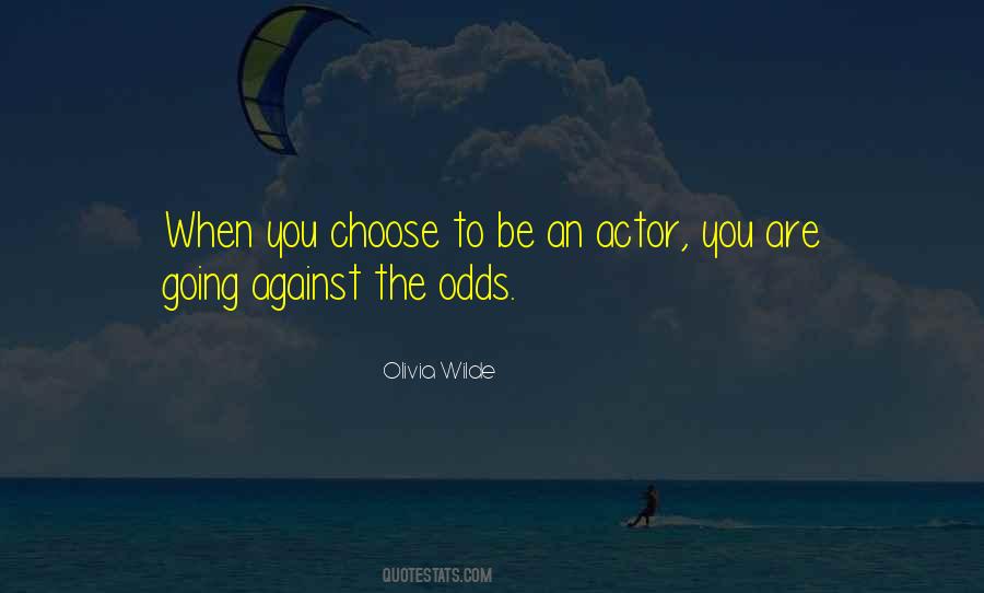 Quotes About Odds #1405466