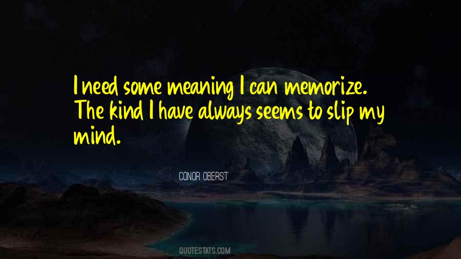Quotes About Memorize #294292
