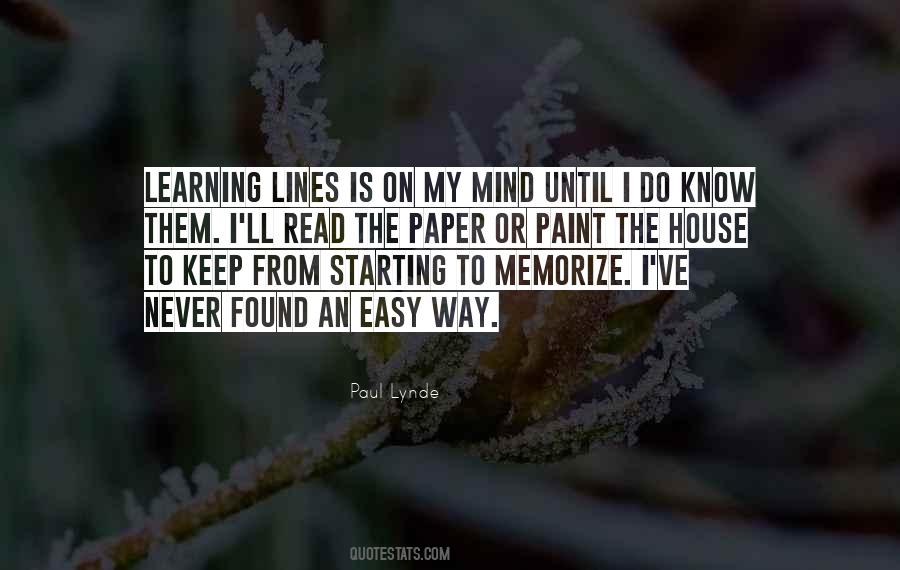 Quotes About Memorize #501095