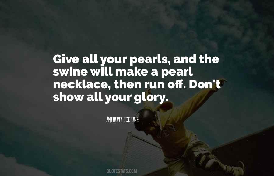 Quotes About Pearl Necklace #970165