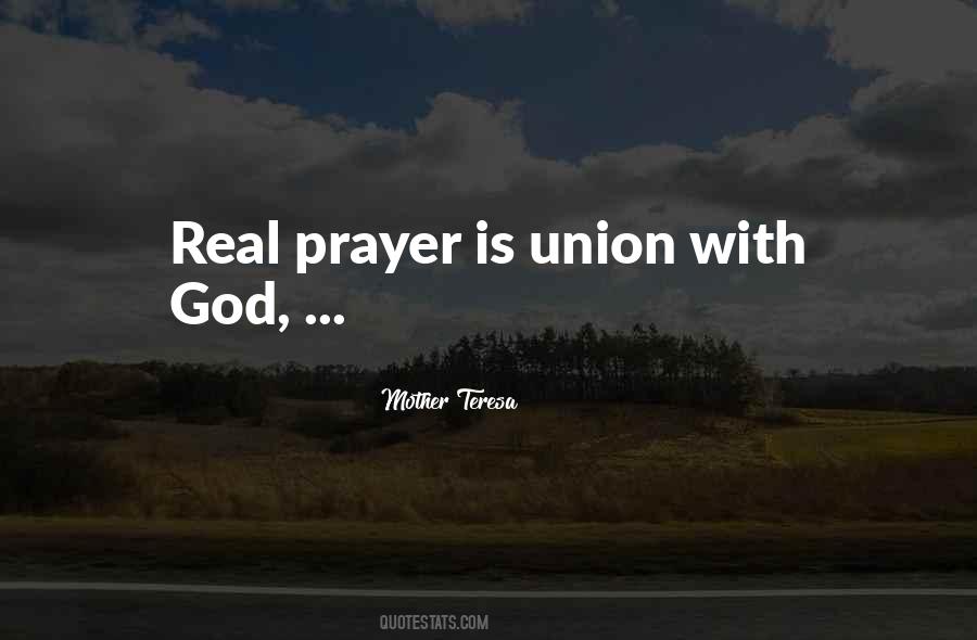 Union With God Quotes #1633368