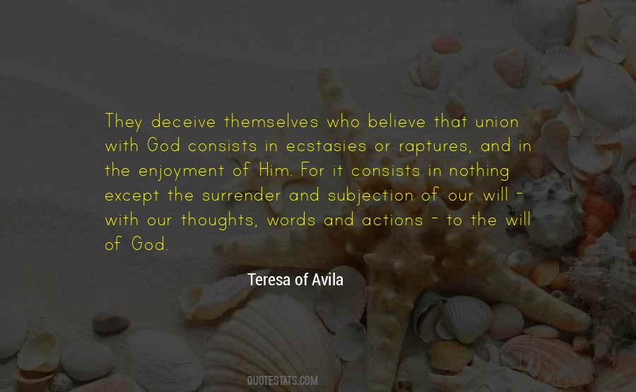 Union With God Quotes #1747191