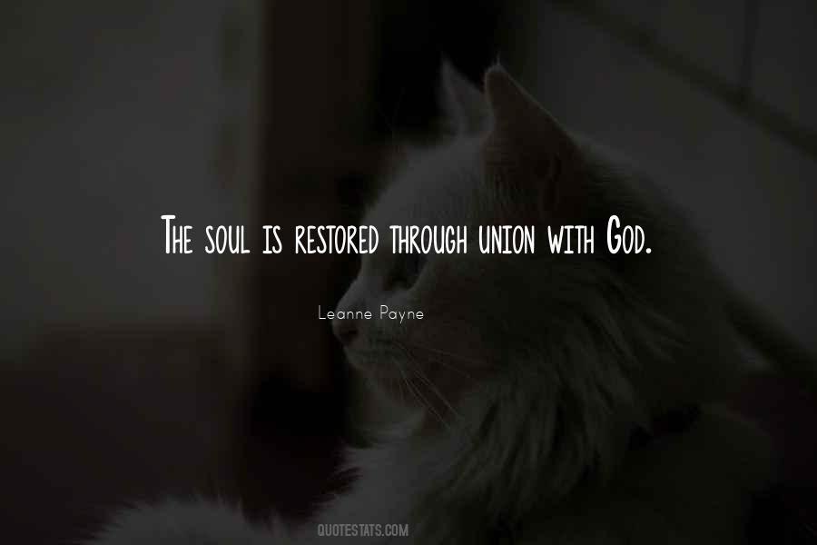 Union With God Quotes #301558