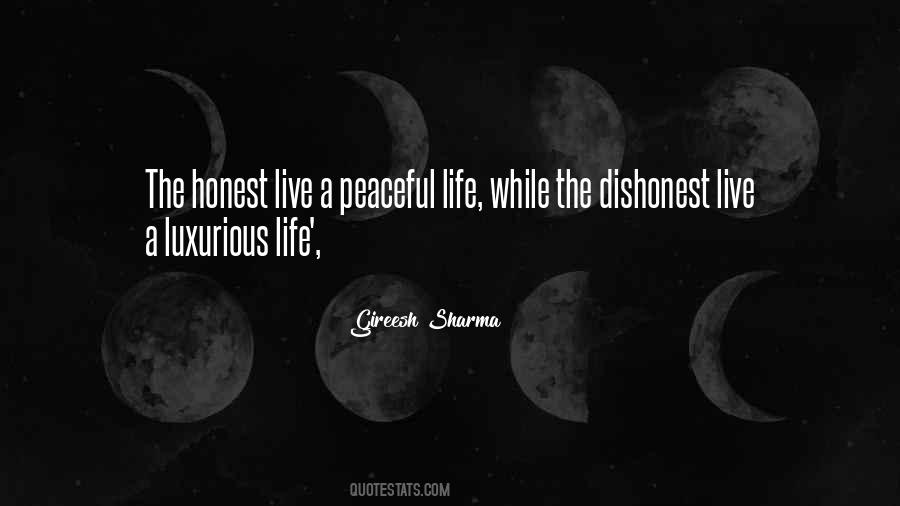 Quotes About A Peaceful Life #653771