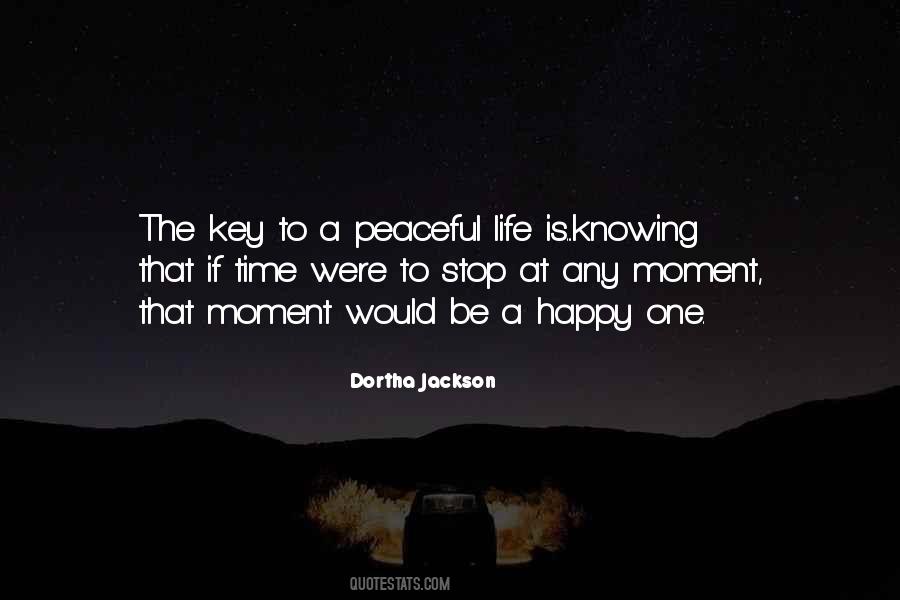 Quotes About A Peaceful Life #939455
