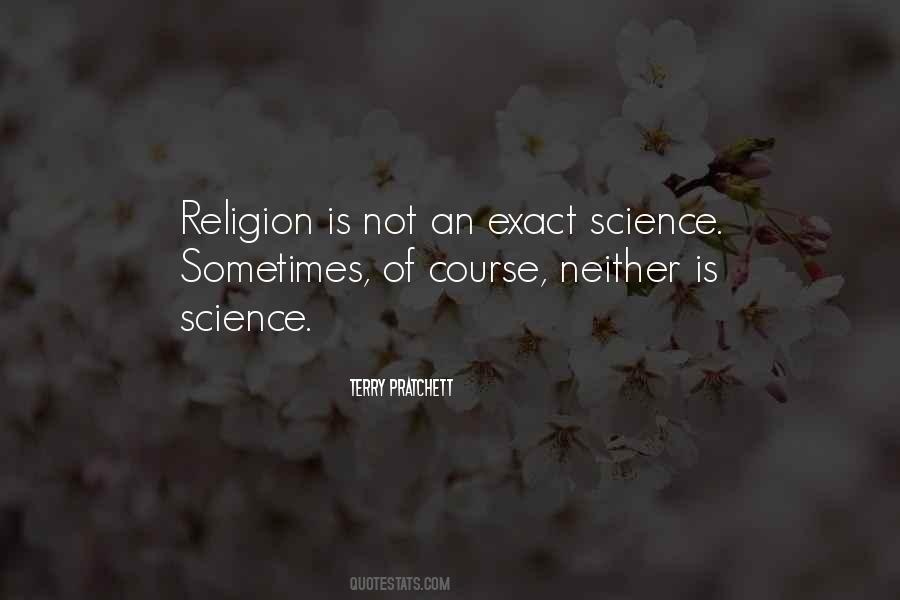 Science Religion Quotes #133182