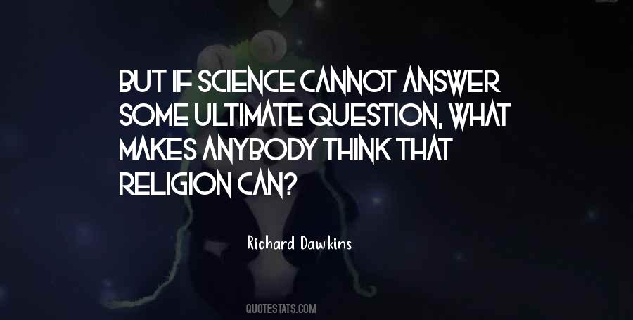 Science Religion Quotes #169928
