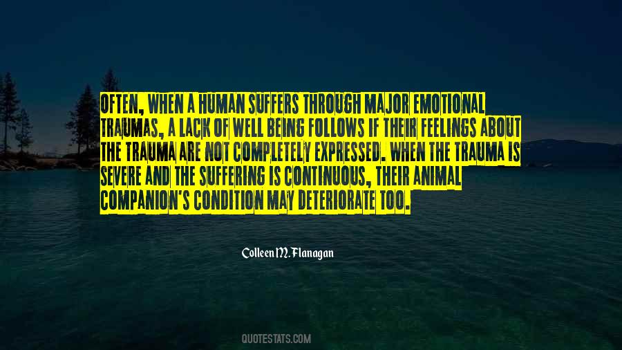 Quotes About Traumas #1826007