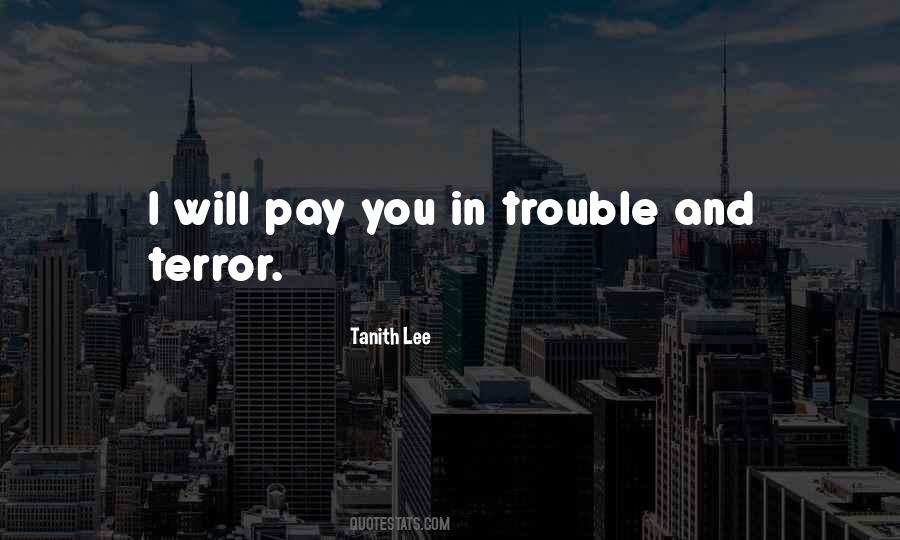 In Trouble Quotes #1305141