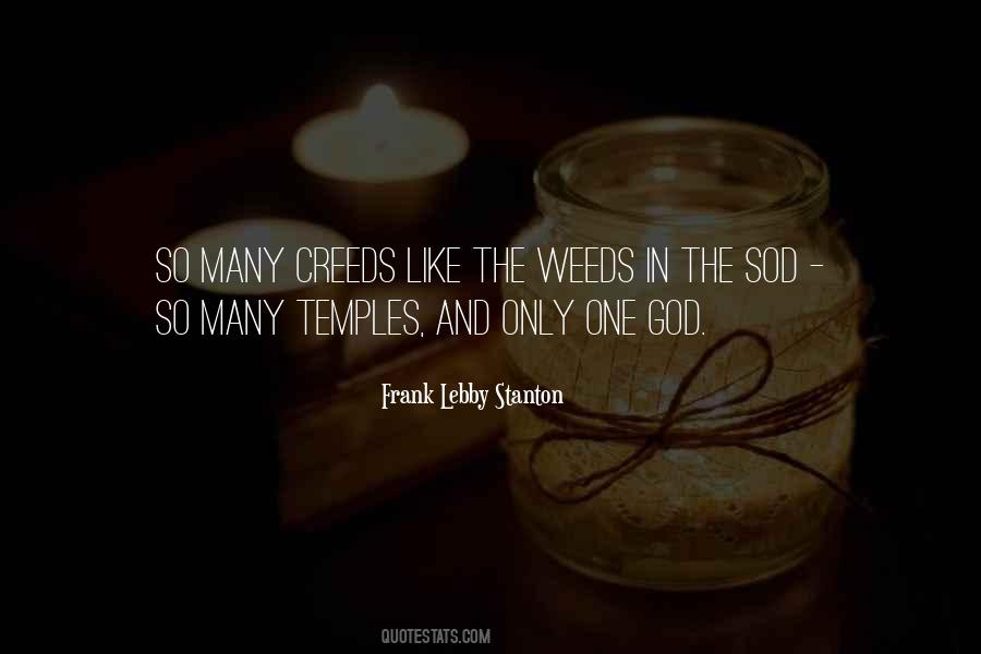 Quotes About Only One God #1042254