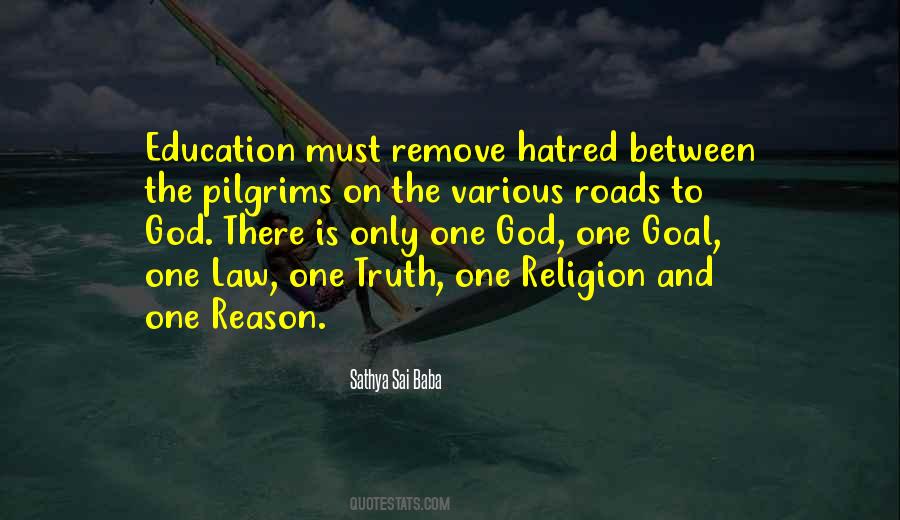 Quotes About Only One God #321163