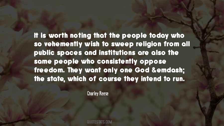 Quotes About Only One God #674012