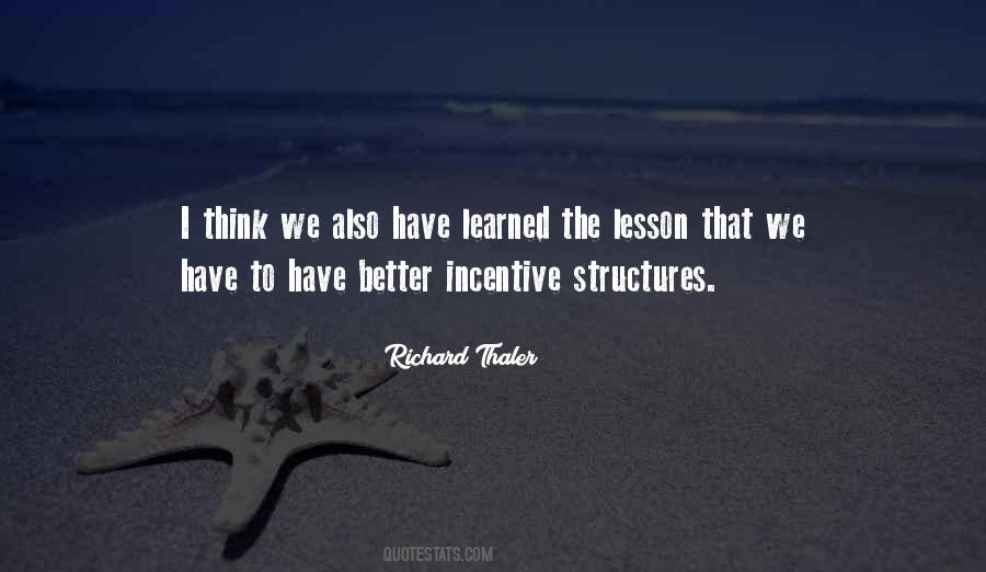 Quotes About Learned Lessons #121126