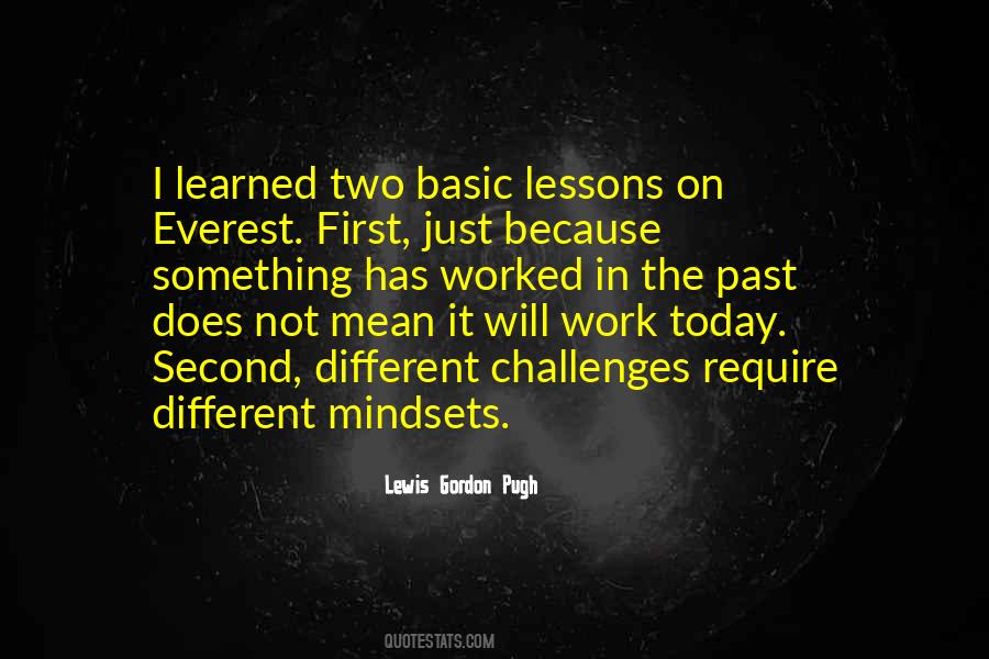 Quotes About Learned Lessons #174983