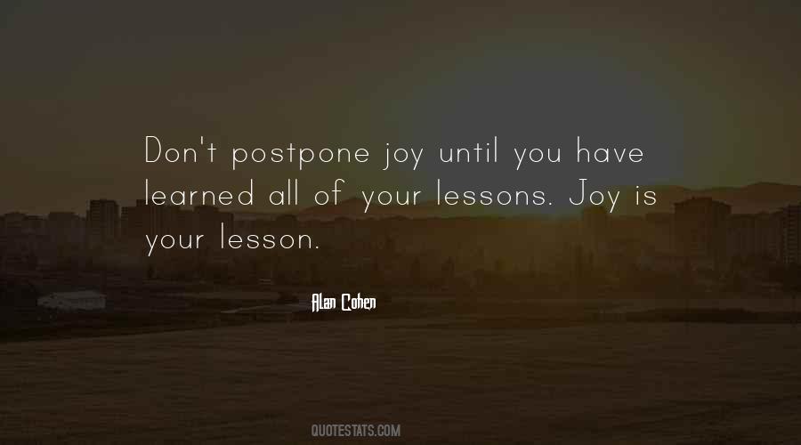 Quotes About Learned Lessons #298352