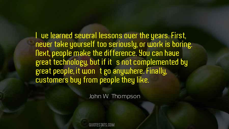 Quotes About Learned Lessons #6849