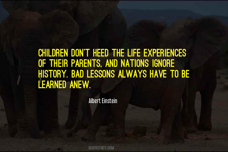 Quotes About Learned Lessons #71597