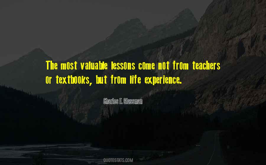 Quotes About Learned Lessons #89879