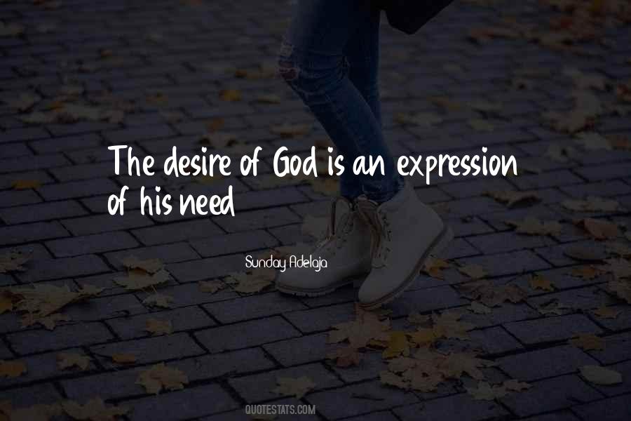 Quotes About The Desire #1764149