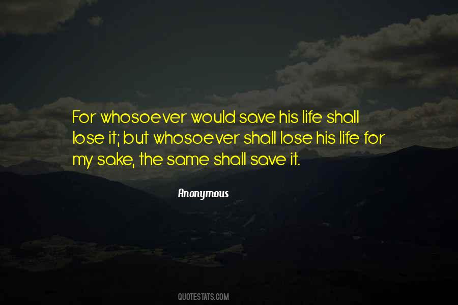 Whosoever Shall Quotes #454215