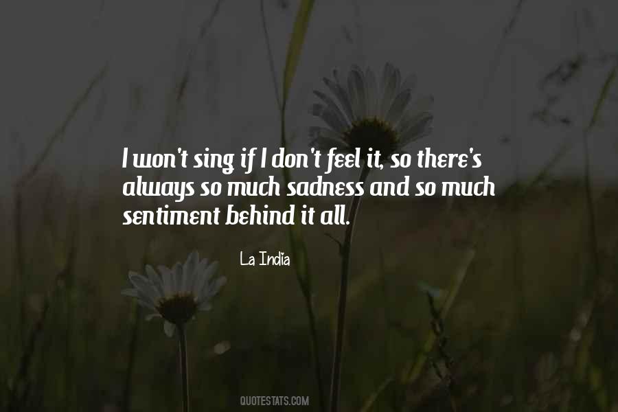 Quotes About Sadness #1630297