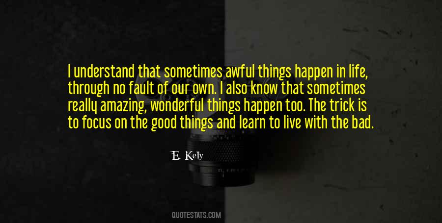 Quotes About Wonderful Things In Life #1047398