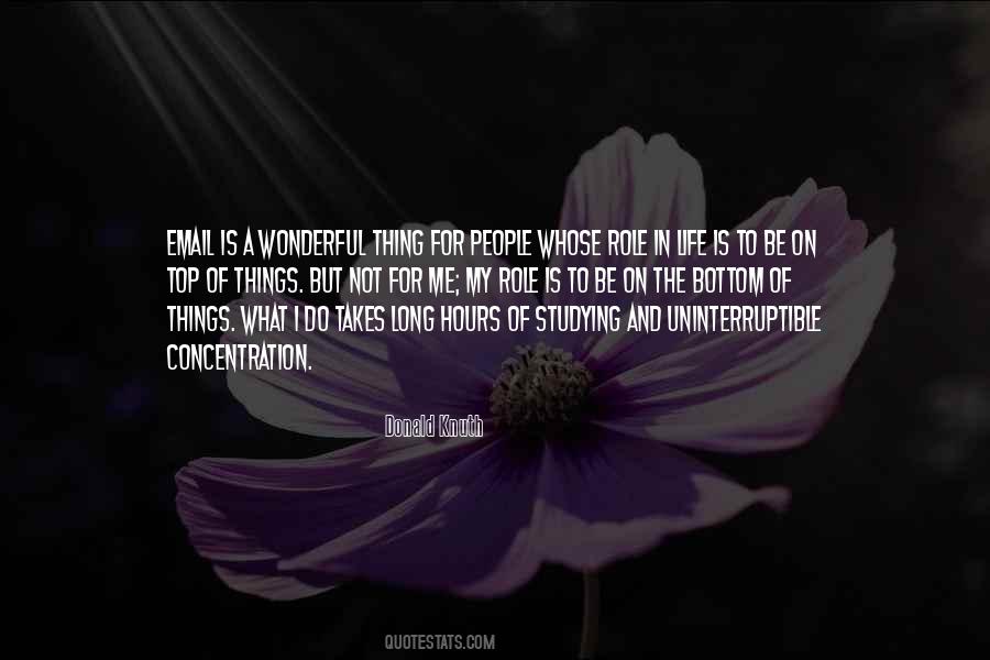 Quotes About Wonderful Things In Life #1390693