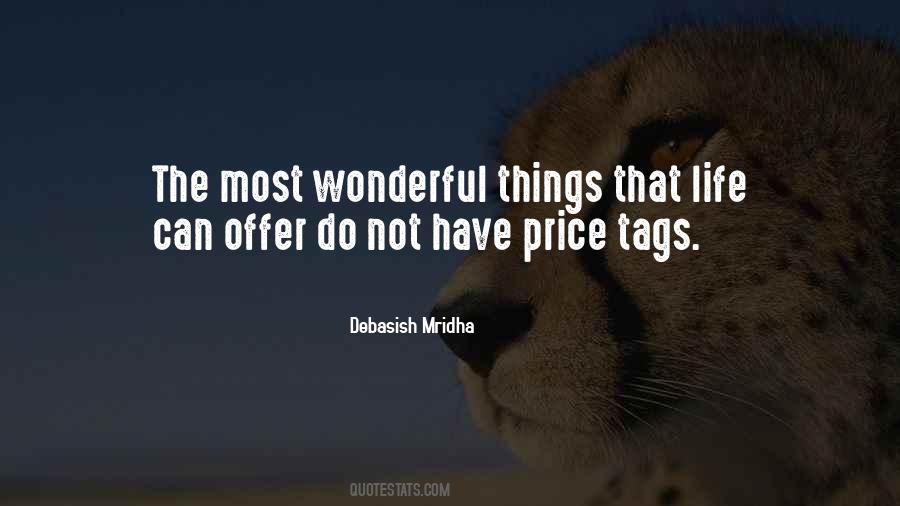 Quotes About Wonderful Things In Life #302267