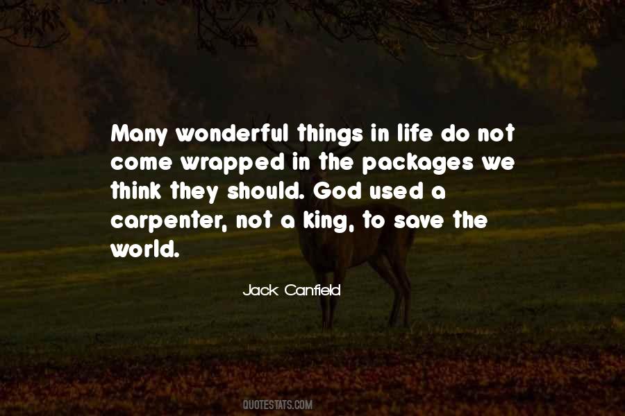 Quotes About Wonderful Things In Life #483163