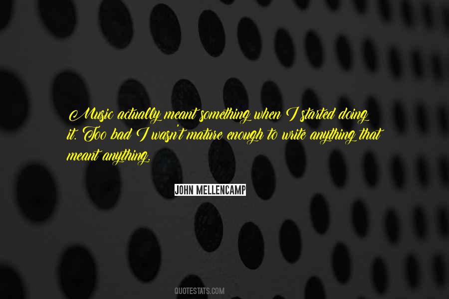 Quotes About Actually Doing Something #798809