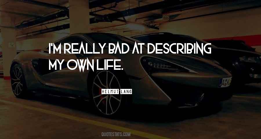 Quotes About Describing Someone #108152