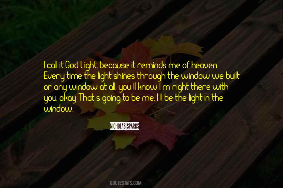 Quotes About God's Light #364521