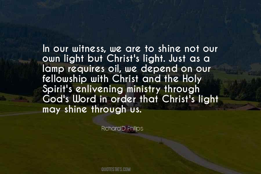 Quotes About God's Light #49904