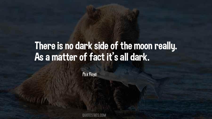 Quotes About The Dark Side Of The Moon #156828