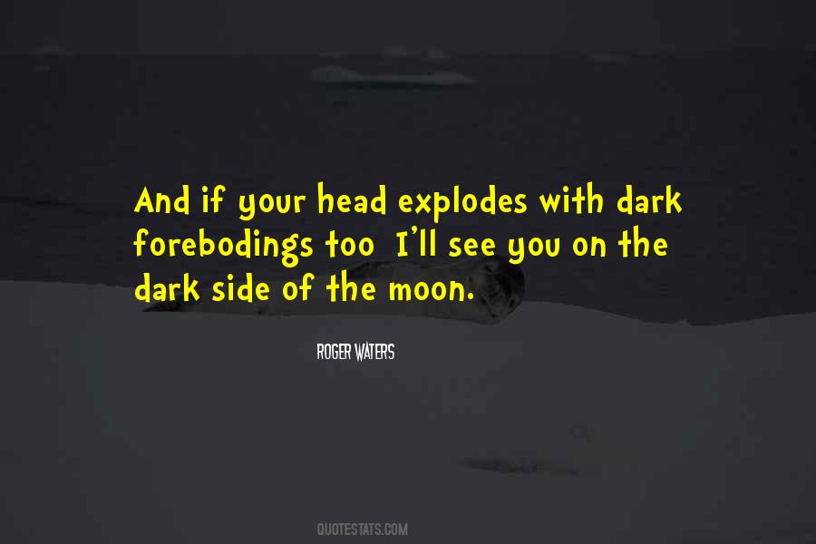 Quotes About The Dark Side Of The Moon #1747641