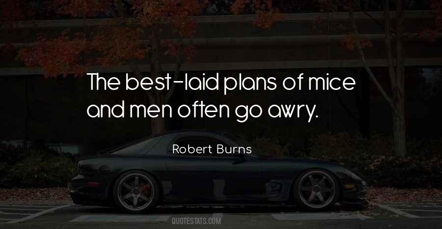 Quotes About Best Laid Plans #545142