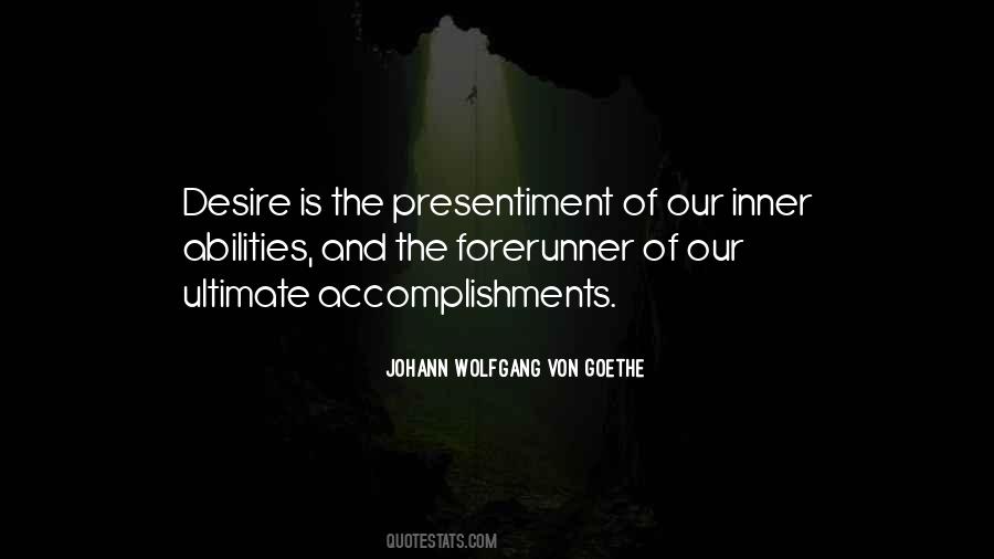Quotes About Presentiment #1808943