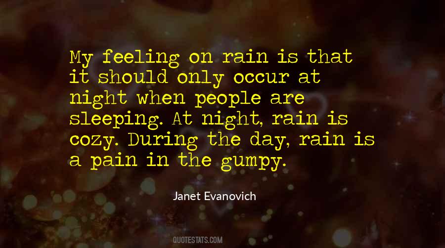 Rain At Night Quotes #771624