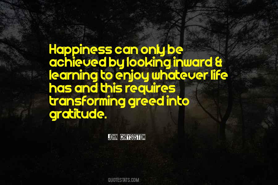 Gratitude Happiness Inner Peace Quotes #823006